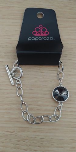 All Aglitter Silver Bracelet