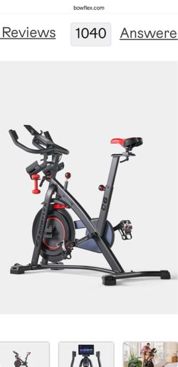 BowFlex C6 Exercise Bike – Like New – Barely Used