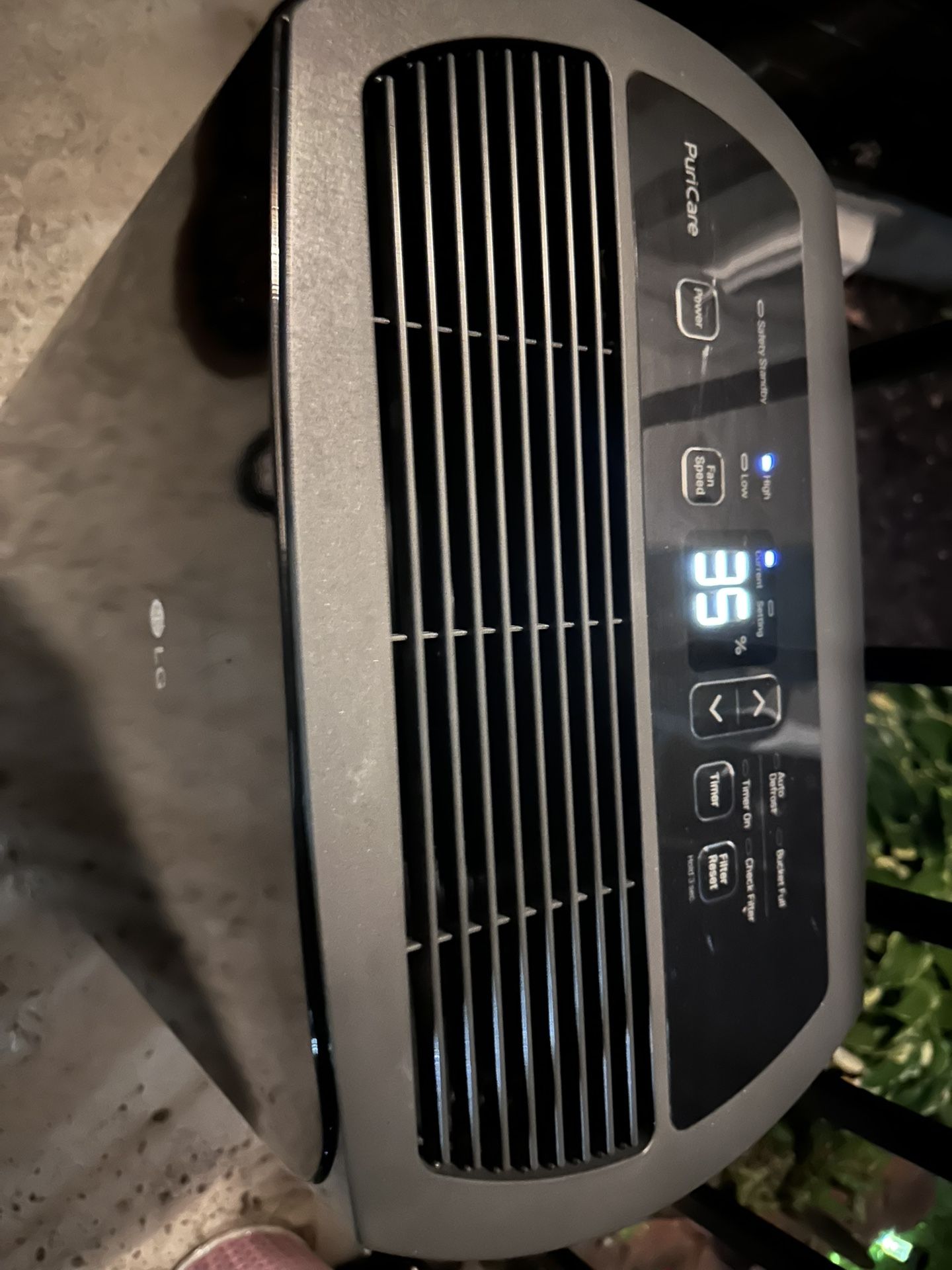 LG PuriCare Energy Star 50-Pint Portable Dehumidifier