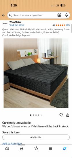 Free queen size bed