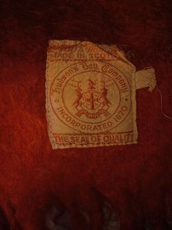1950s Hudson Bay mohair blanket