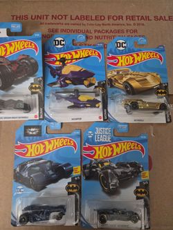 1.2 3.4.5. Hot Wheels Batmobile