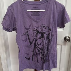 Adult Size M The Nightmare Before Christmas Disney T-shirt Just $5 