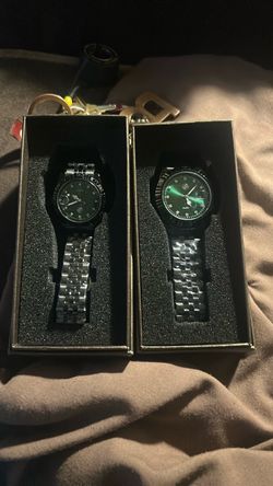 His and her  matching watches