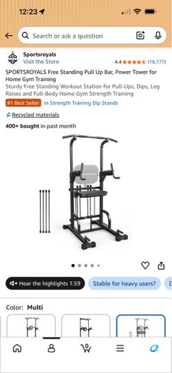 Pull up/dip machine