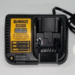 Dewalt 12V to 20V Lithium-Ion Battery Charger (DCB115 - 4Amp Charger) 