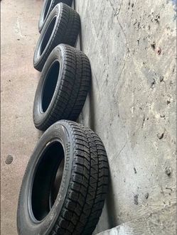 Set of 4 Bridgestone Blizzak WS90 Tires 195/65R15