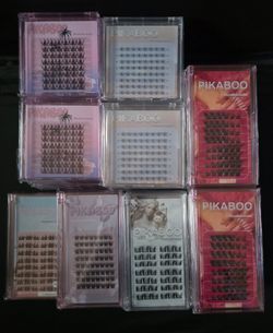Pikaboo Handmade Cluster Lashes — Wholesale Lot 81 Units