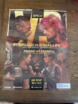 UFC 292 Poster