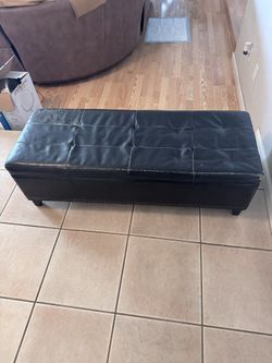 Ottoman 51” L X 19” W X 15” H