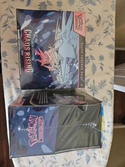 Pokemon Trading Card Games Mega Evolution Chaos Rising Elite Trainer Box