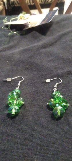 1950's Vintage Costume Earrings 