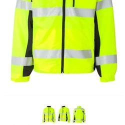 Brand New Hi Visibility Windbreaker Jacket (Size M,&XL)