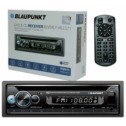 BLAUPUNKT BEVERLY HILLS71 Single DIN DVD & CD Car Stereo With Built IN Bluetooth