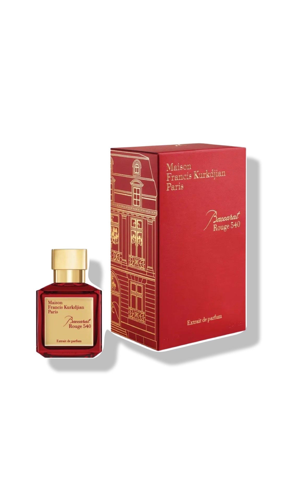 Baccarat Rouge 540 2.4fl oz/70ml *AUTHENTIC* & Fast Shipping! w CODE ✔️ 