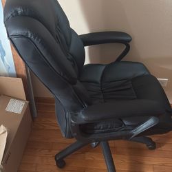 Leather office chair