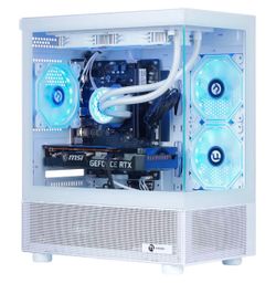 NINGMEI Prebuilt Gaming PC AMD Ryzen 7 5700X RTX 5060 8GB