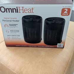 OmniHeat 2 Pack Space Heaters