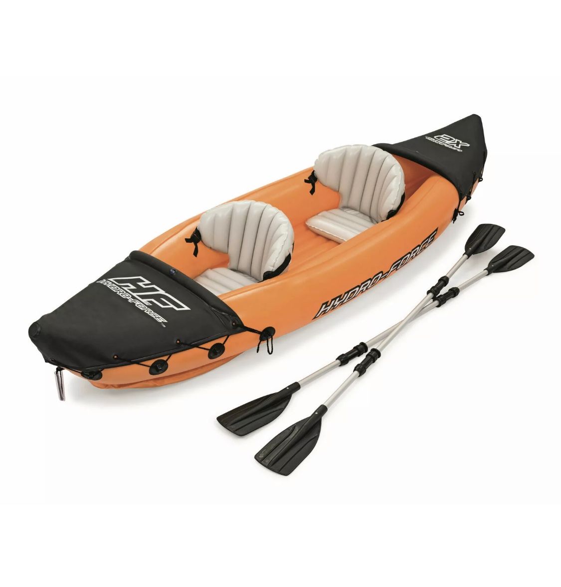 ☀️ BRAND NEW Inflatable Kayak Boat Raft with 2 Aluminum Oars Water Sport Outdoor Fun
