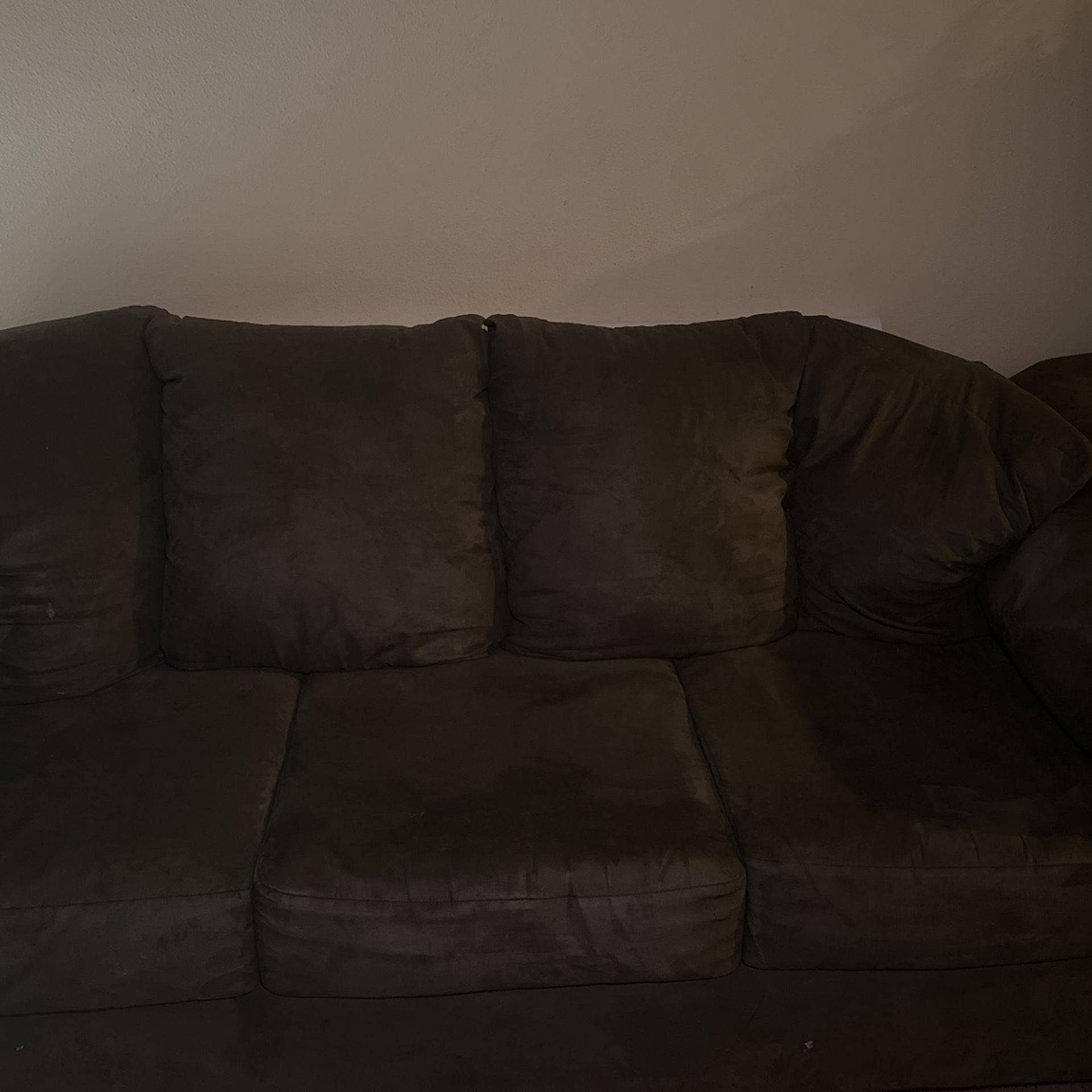 Ashley Cobblestone 3 Piece Set 2 Sofas & Recliner Chair for Sale in