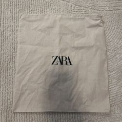 zara dust bag 