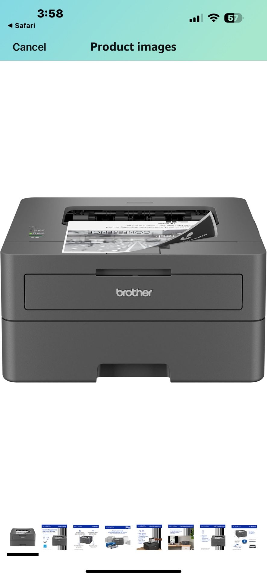 Brother HL-L2400D Printer
