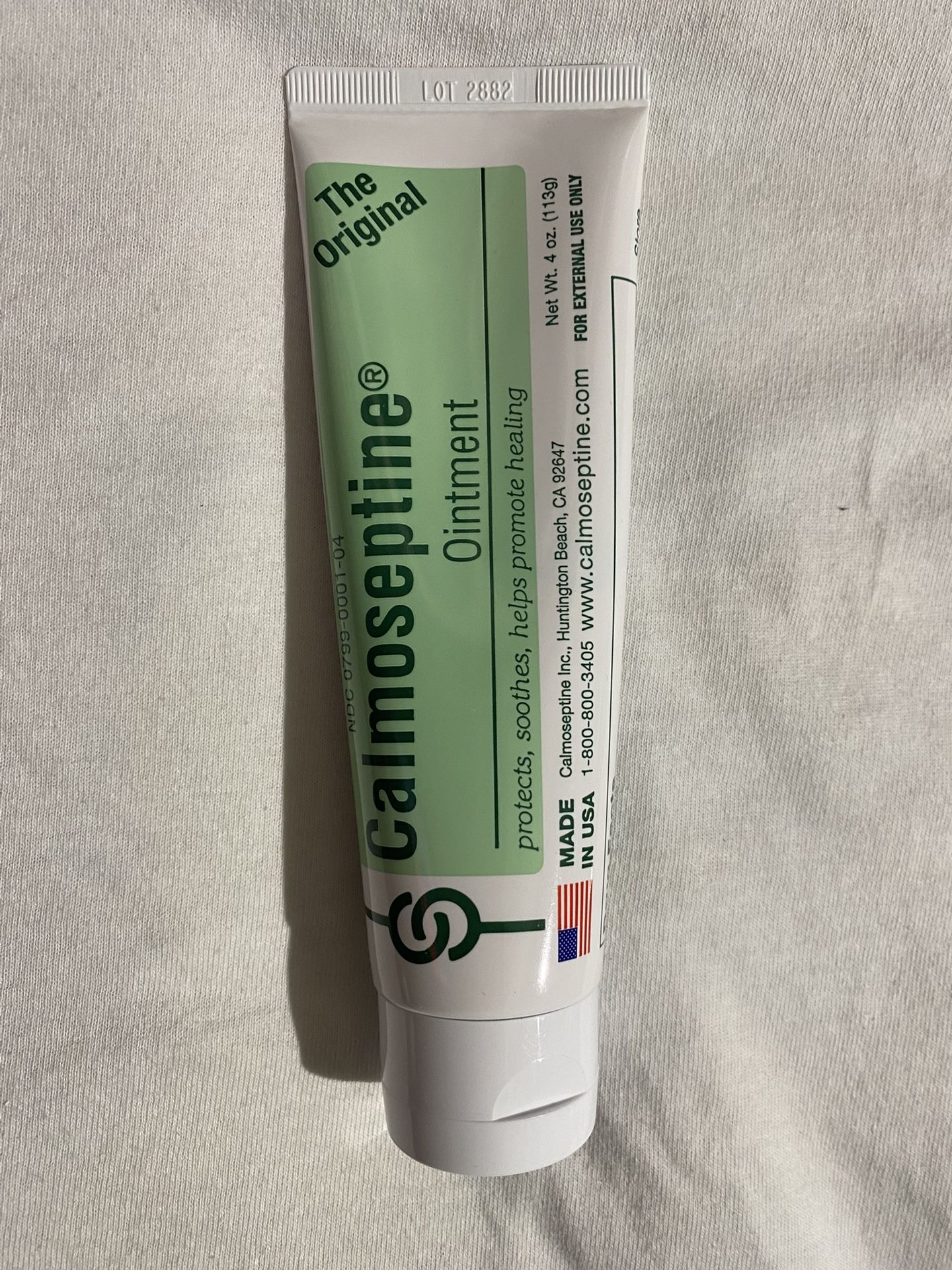 4 oz tube of Calmoseptine Ointment