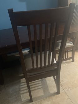 Wood table