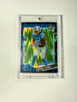 Jahmyr Gibbs Donruss Optic Rated Rookie