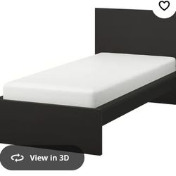 IKEA Twin Bed + Mattress 