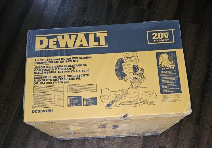 Miter Saw 20V DEWALT Brand New