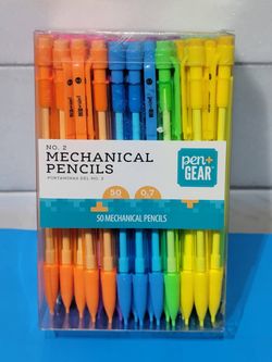 #2 Mechanical Pencils, Medium Point, 0.7 mm Packs $4 each (Two Available)
Each Contains 50 Pencils and is .7mm