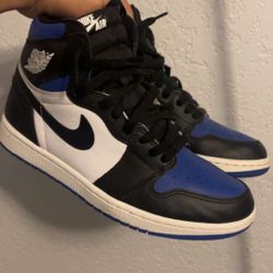 Jordan 1 High OG Royal Toe Size 8