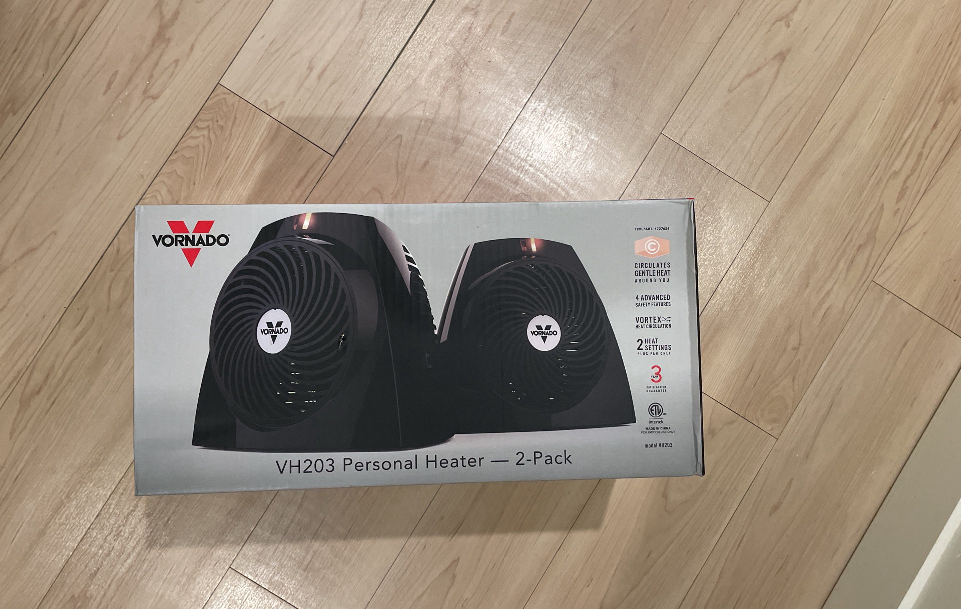 Vornado VH203 Personal Heater (2-Pack)