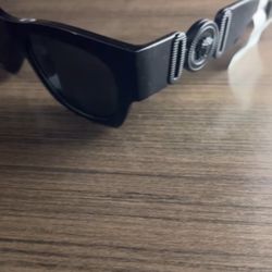 All Black Versace Sunglasses 