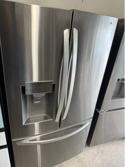 ⛩️🌄LG refrigerator stainless steel nice ⛩️🌄