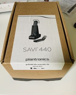 Wireless headset - Plantronics SAVI 440 - Great for working from home