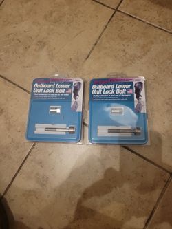 2 Mcgard Yamaha Lower Unit Lock Bolt