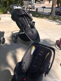 Britax seat and stroller combo