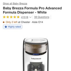 Baby Brezza Set With Bottles 