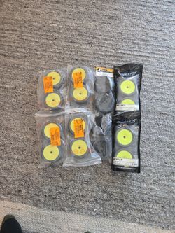 1/8 buggy tires & wheels new 4 sets jc concepts grp lot  mugen tekno kyosho rc