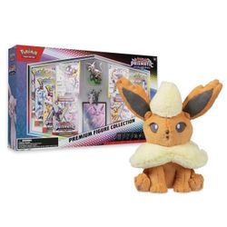 Pokemon Prismatic Figure Collection with Flareon Plush