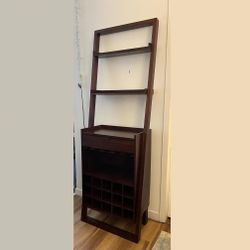Crate & Barrel Sloane Leaning Wine Bar