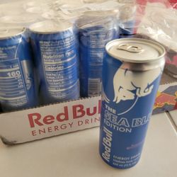 15 CANS OF RED BULL ENERGY DRINKS...JUNEBERRY FLAVOR...EXP DATE 12/22/26