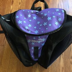 Ice skate carrying back pack