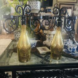 2 Empty Bottles Of Ace Of Spades 