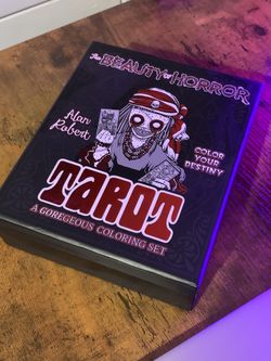 The Beauty of Horror: Color Your Destiny Tarot Deck