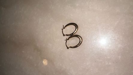 10k Gold Hoop Earrings