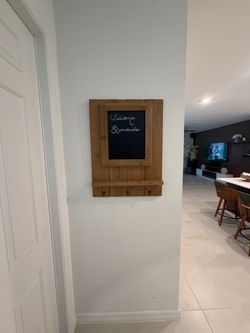 Wood Chalkboard
