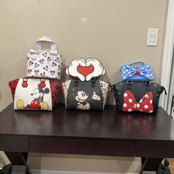 Mickey And Minnie Mouse Purse